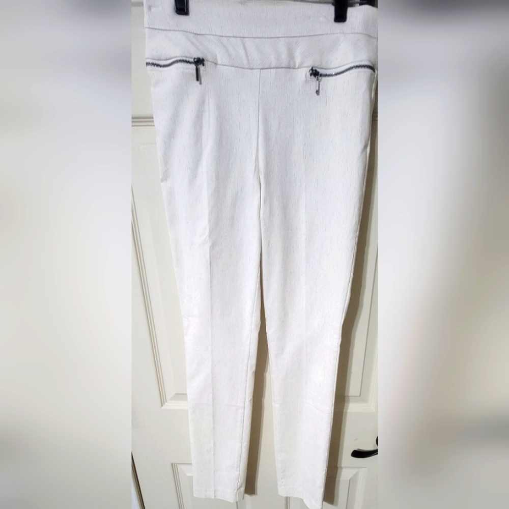 SO Brand White Pinstripe Pants